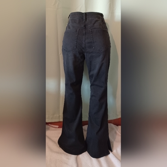 An INC Denim High Rise Flare Jeans - Picture 2 of 10